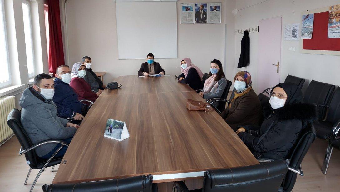 Türkçe Öğretmenleri ile Değerlendirme Toplantısı Yapıldı