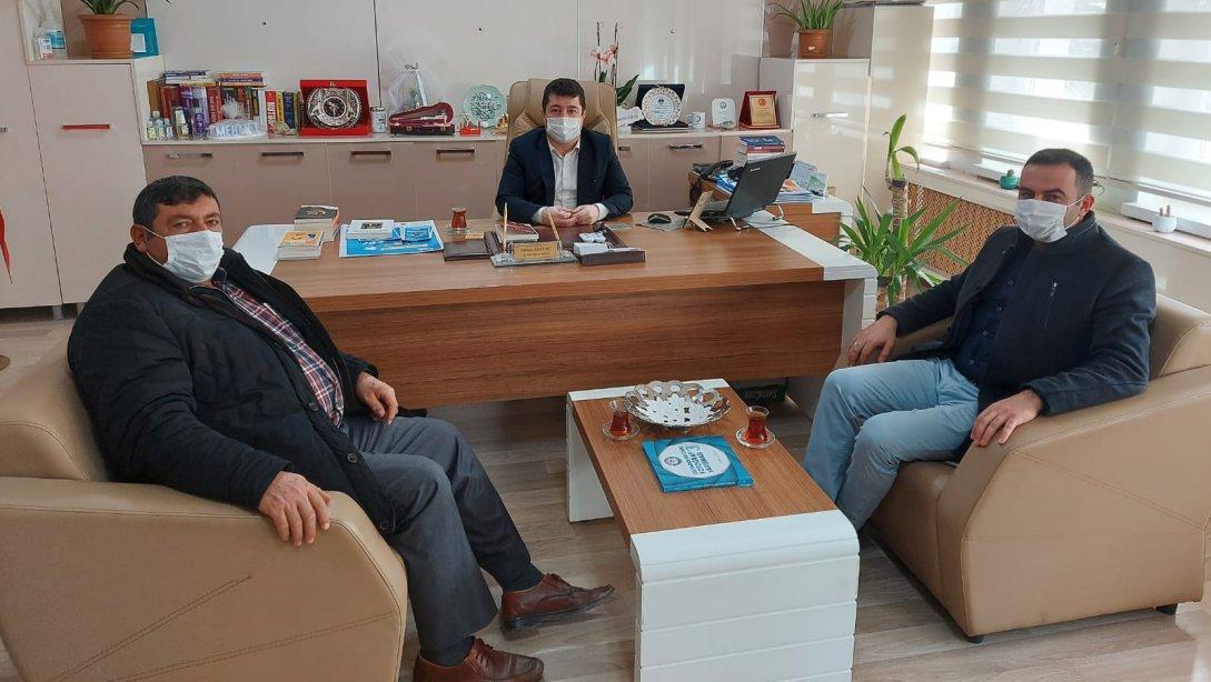 Yeşilhisar AK PARTİ İlçe Başkanı ve Belediye Encümeni Ziyareti