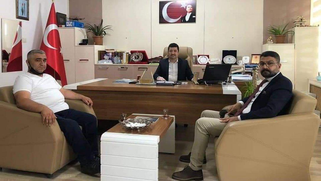 Türk Eğitim Sen Kayseri No'lu Şube Başkanından Müdürlüğümüze Ziyaret