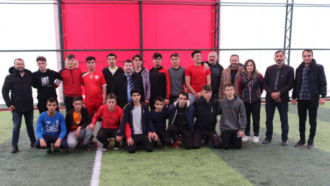 Anadolu İmam Hatip Hatip Lisesi Futbol Müsabakaları Yapıldı