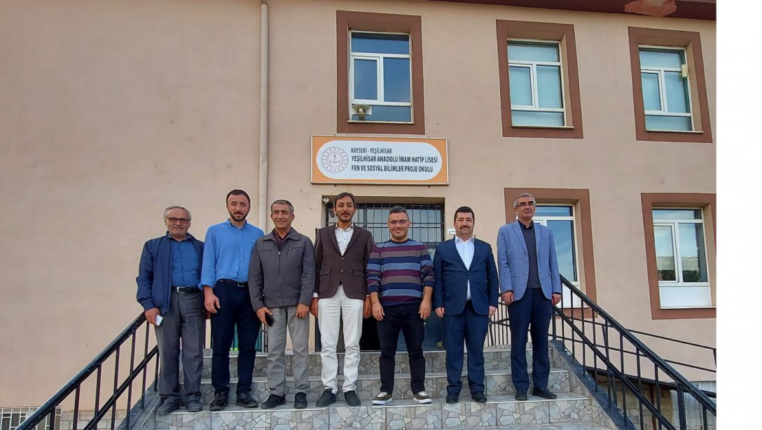 Anadolu İmam Hatip Lisesi Müdürlüğümüze Ziyaret 