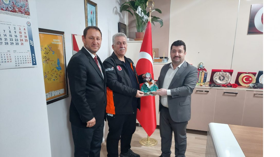 Kayseri İl AFAD Müdürü Sayın Osman ATSIZ'dan Kurumumuza Ziyaret 