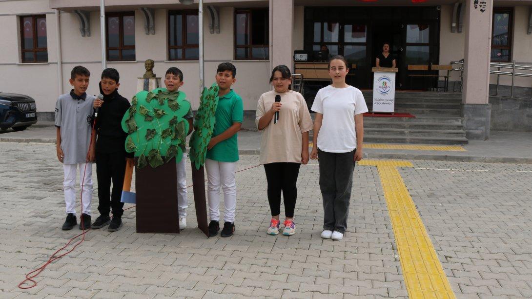Orman Haftası Kutlama Programı Kovalı Ortaokulunda Gerçekleşti